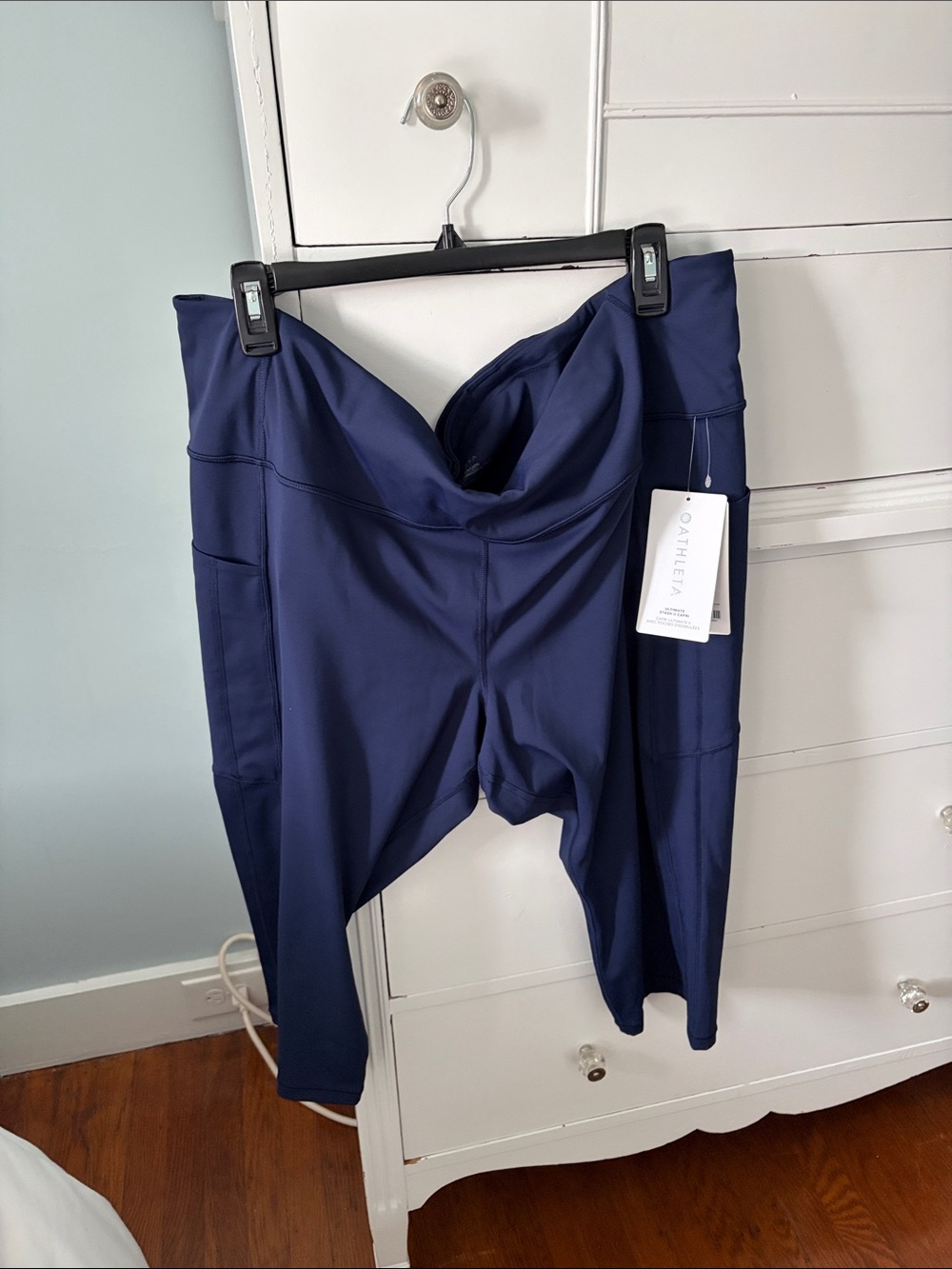 Athleta Deep Navy High-Rise Pocket Leggings